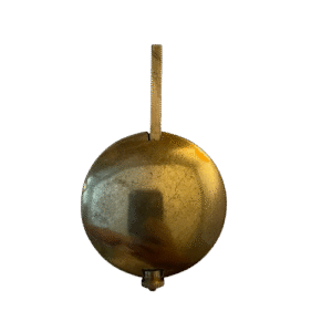 Vintage Brass Clock Pendulum – 160g, 90mm Length, Square Rod