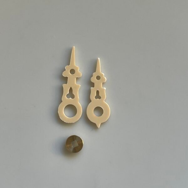 Ivory Plastic Cuckoo Clock Hands – For Regula Movements | 5 SIZES | Made in Germany - Image 2