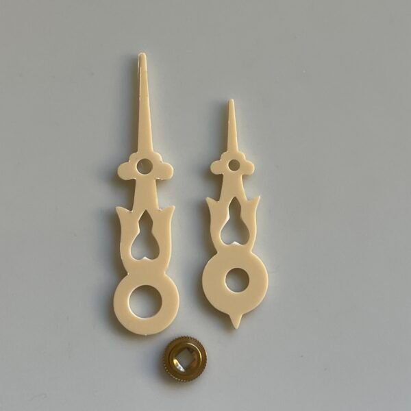 Ivory Plastic Cuckoo Clock Hands – For Regula Movements | 5 SIZES | Made in Germany - Image 5