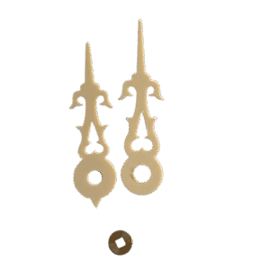 Ivory Plastic Cuckoo Clock Hands – For Regula Movements | 5 SIZES | Made in Germany
