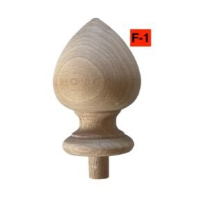 Hard-to-Find Wooden Finials – Unique Styles for Antique Clock Cases, Especially Vienna Clocks, F-1