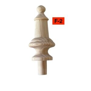 Hard-to-Find Wooden Finials – Unique Styles for Antique Clock Cases, Especially Kitchen and Shelf Clocks, F-2