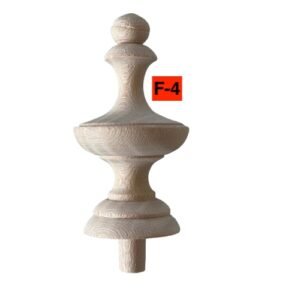 Hard-to-Find Wooden Finials – Unique Styles for Antique Clock Cases, Especially Vienna Clocks, F-4