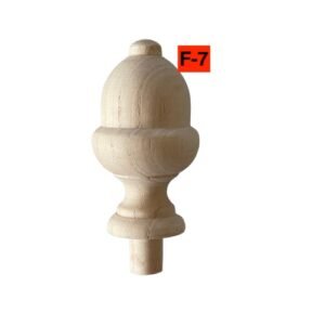 Hard-to-Find Wooden Finials – Unique Styles for Antique Clock Cases, F-7