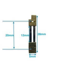 German-Made Antique Mantel Clock Suspension Spring-For French Clocks, Type-F