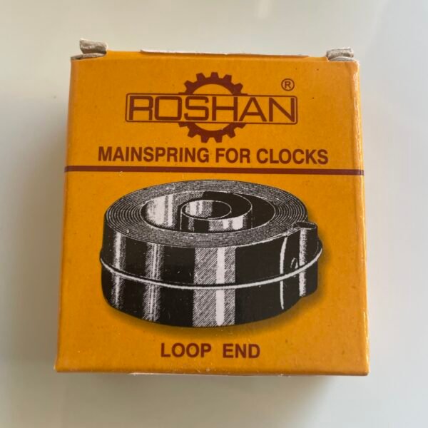 Mainspring for German & English Clocks – Hole End (17.00 mm x 0.45 mm x 1800 mm) - Image 2