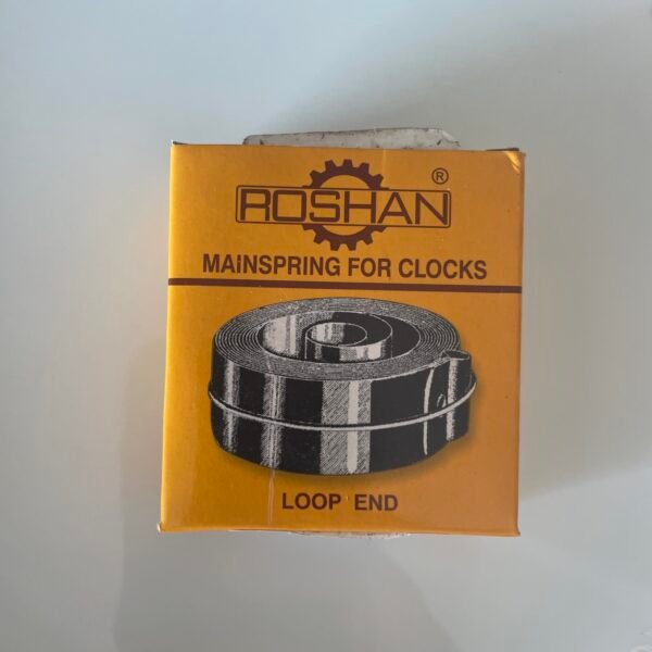 Mainspring for German & English Clocks – Hole End (25.00 mm x 0.45 mm x 1800 mm) - Image 3