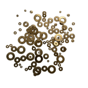 Brass Flat Washers with Round Holes W-5