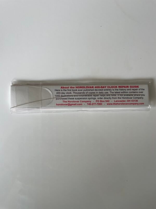 Pack Of 3 Horolovar Anniversary 400 Days Clock Suspension - Image 4