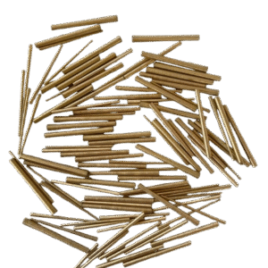 Assorted Long Brass Taper Pins, Premium Quality Mixed Sizes, 100pcs
