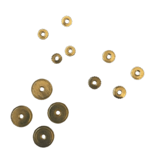 Brass Clock Hand Nut Assortment of 12