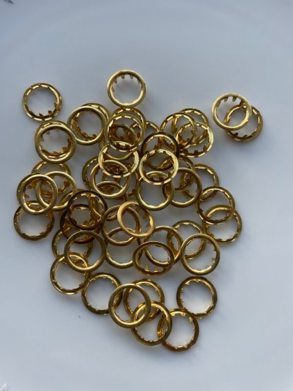 12mm Brass Grommets – Pack of 50 / 100 Pieces - Image 4