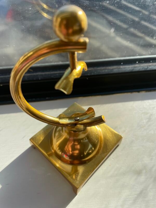 Brass Hunter Case Pocket Watch Display Stand - Image 6