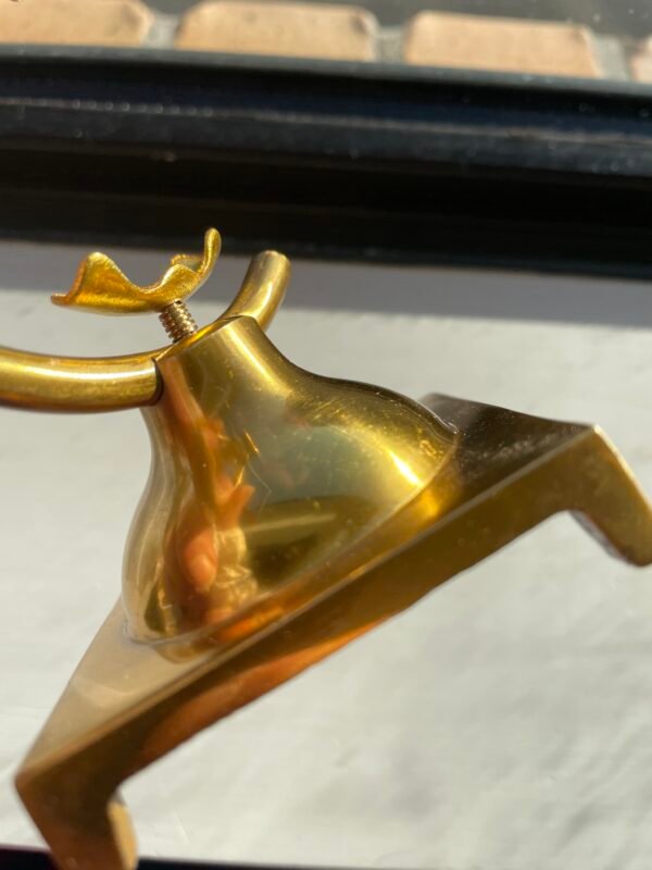 Brass Hunter Case Pocket Watch Display Stand - Image 4