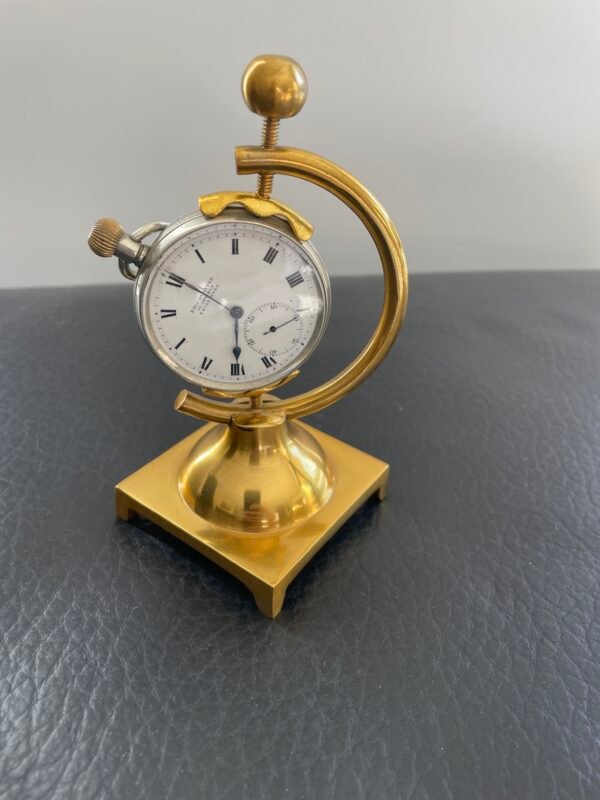 Brass Hunter Case Pocket Watch Display Stand - Image 3