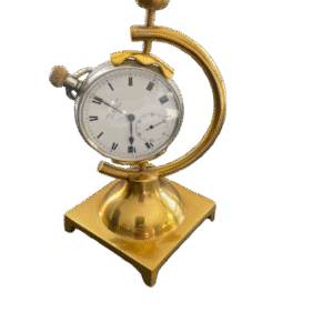 Brass Hunter Case Pocket Watch Display Stand