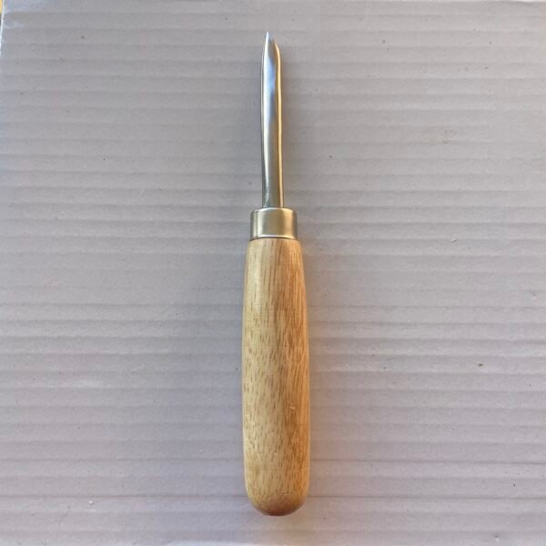 Curved Burnisher with Wooden Handle – Precision Tool for Clockmakers & Horologists - Image 4
