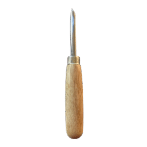 Curved Burnisher with Wooden Handle – Precision Tool for Clockmakers & Horologists