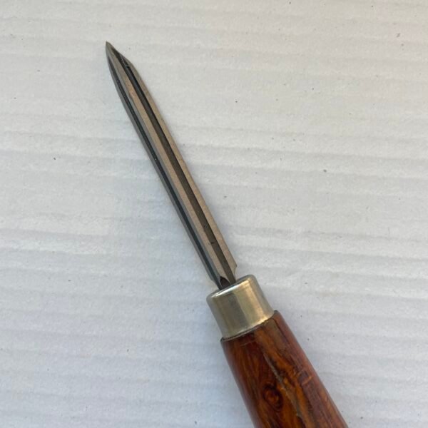 Hollow Scraper with Wooden Handle – Precision Tool for Clockmakers - Image 5