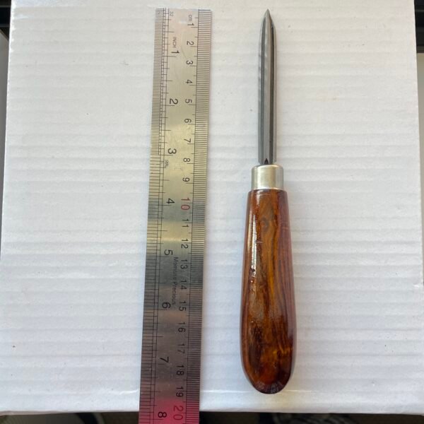 Hollow Scraper with Wooden Handle – Precision Tool for Clockmakers - Image 2