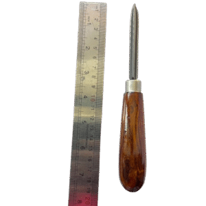 Hollow Scraper with Wooden Handle – Precision Tool for Clockmakers