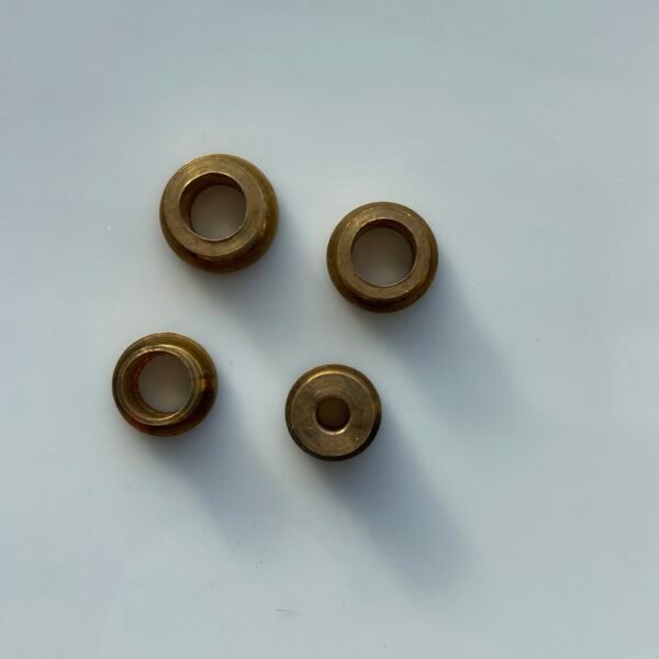 Pivot Brass Bushings – Assorted Sizes for Grandfather Clocks (Pack of 4 pcs) - Image 3