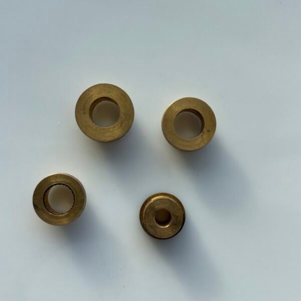 Pivot Brass Bushings – Assorted Sizes for Grandfather Clocks (Pack of 4 pcs) - Image 2