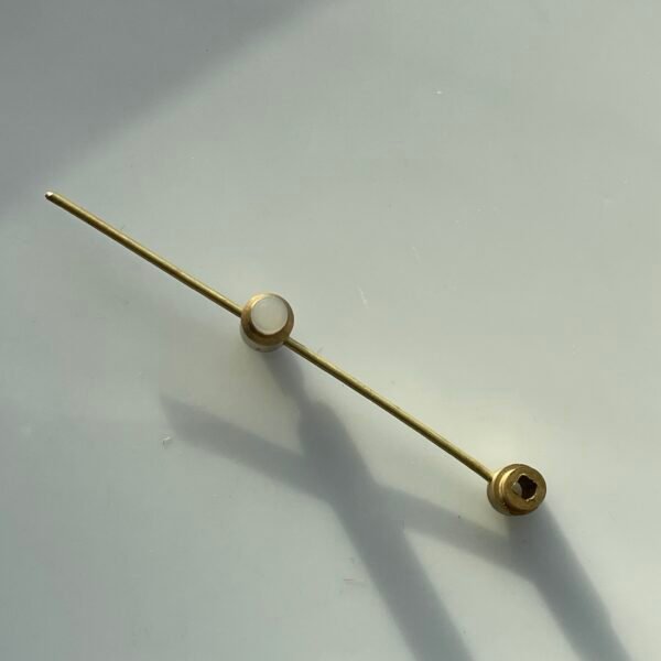 French Clock Bell Hammer – Nylon Head | 65mm Length, 2.4mm Square Hole - Image 3