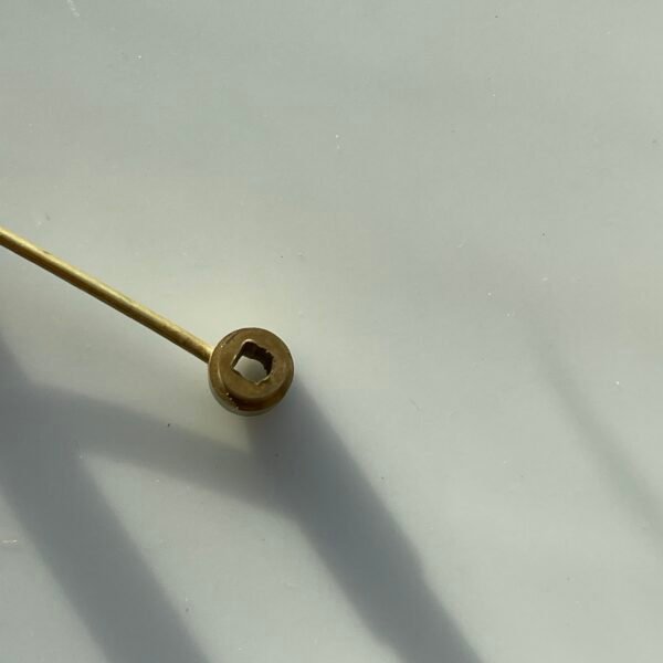 French Clock Bell Hammer – Nylon Head | 65mm Length, 2.4mm Square Hole - Image 4
