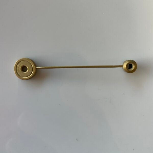 French Clock Bell Hammer – 65mm Length, 2.4mm Square Hole - Image 2