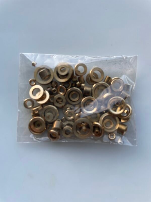 Pivot Brass Bushing Assortment – 100 Pcs Packet - Image 5