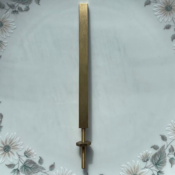 Long Case Clock Pendulum Flat & Nut – 6.5” - Image 3