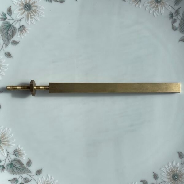 Long Case Clock Pendulum Flat & Nut – 6.5” - Image 2