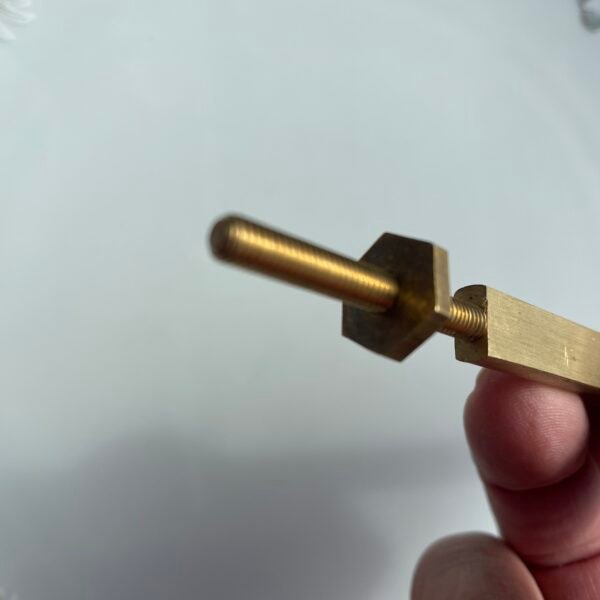 Long Case Clock Pendulum Flat & Nut – 6.5” - Image 4