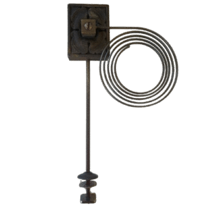 Original Vintage Gong with Cast Side Mount, 20CM