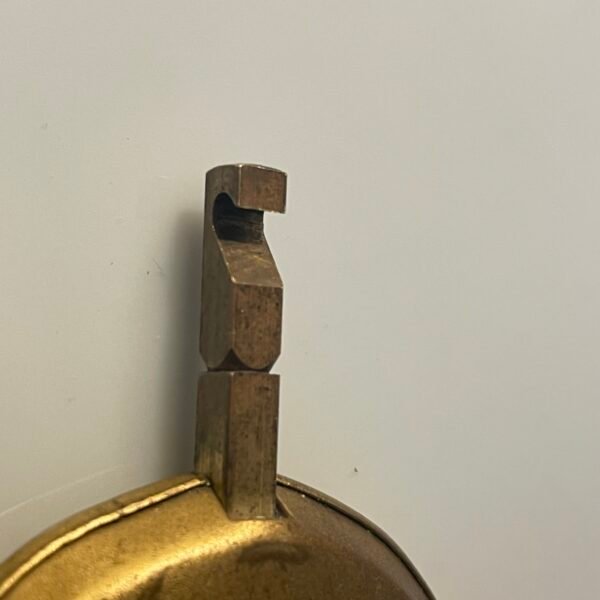 Antique Brass Pendulum for Mantel or Bracket Clock – 80mm Length | 43mm Bob | 120g Weight - Image 3