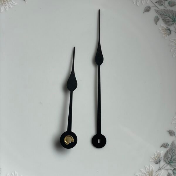 American Replacement Clock Hands – Spade Style – 4-13/16" Minute Hand with Oblong or Square Hole - Image 2