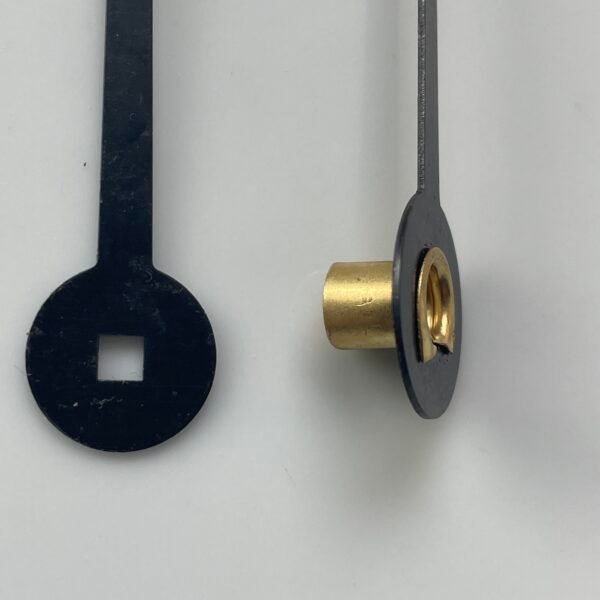American Replacement Clock Hands – Spade Style – 4-13/16" Minute Hand with Oblong or Square Hole - Image 3