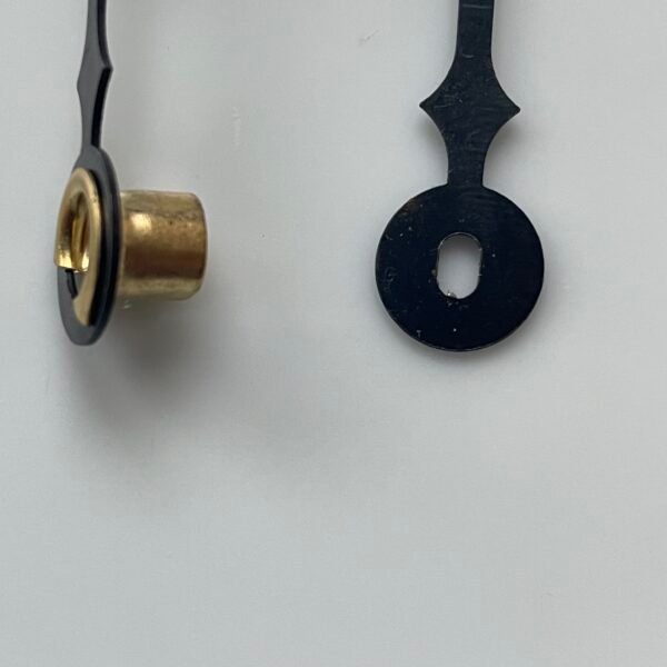 American Replacement Clock Hands – Spade Style – 68mm & 56mm Minute Hand with Oblong Hole - Image 3