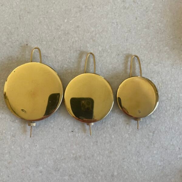 Clock Brass Pendulum with Bobwire 35mm P-1, 43mm P-2, 54mm P-3 - Image 3