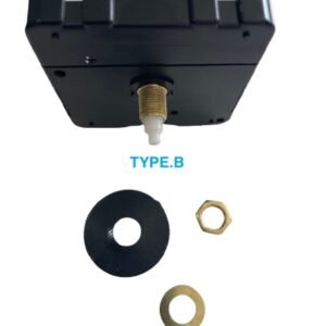 Silent Quartz Clock Movement Clock Repair Kit, 17mm SHAFT