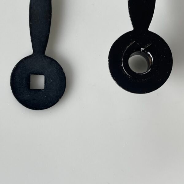 Mechanical Replacement Clock Hands–Spade Style–5-5/16" Minute Hand with Square Hole - Image 4