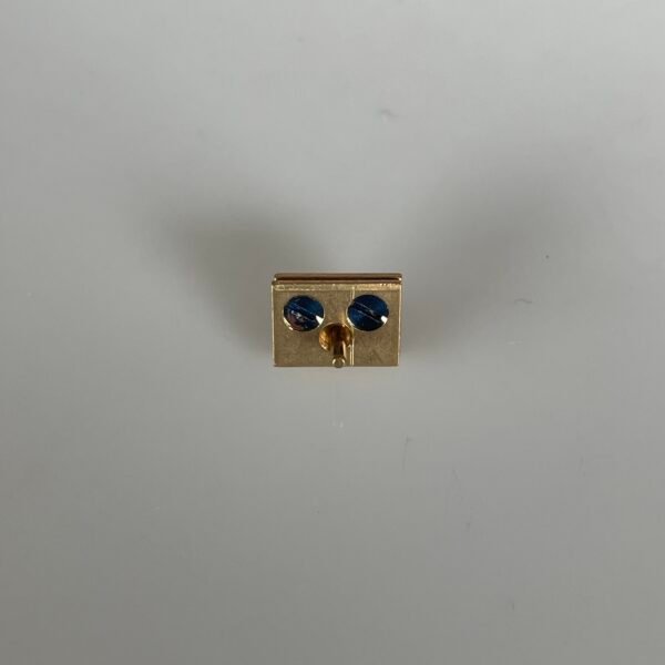 Anniversary (400 Day) Clock Suspension Spring Fitting–Bottom Block with Pin 8.0 x 6.0mm - Image 2