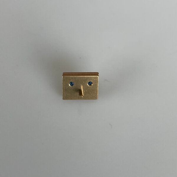 Anniversary (400 Day) Clock Suspension Spring Fitting–Bottom Block with Pin 8.0 x 6.0mm - Image 3