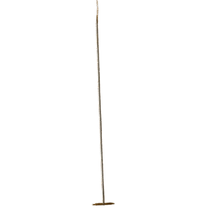 Seth Thomas Pendulum Rod with Suspension Spring – For Antique Mechanical Clocks