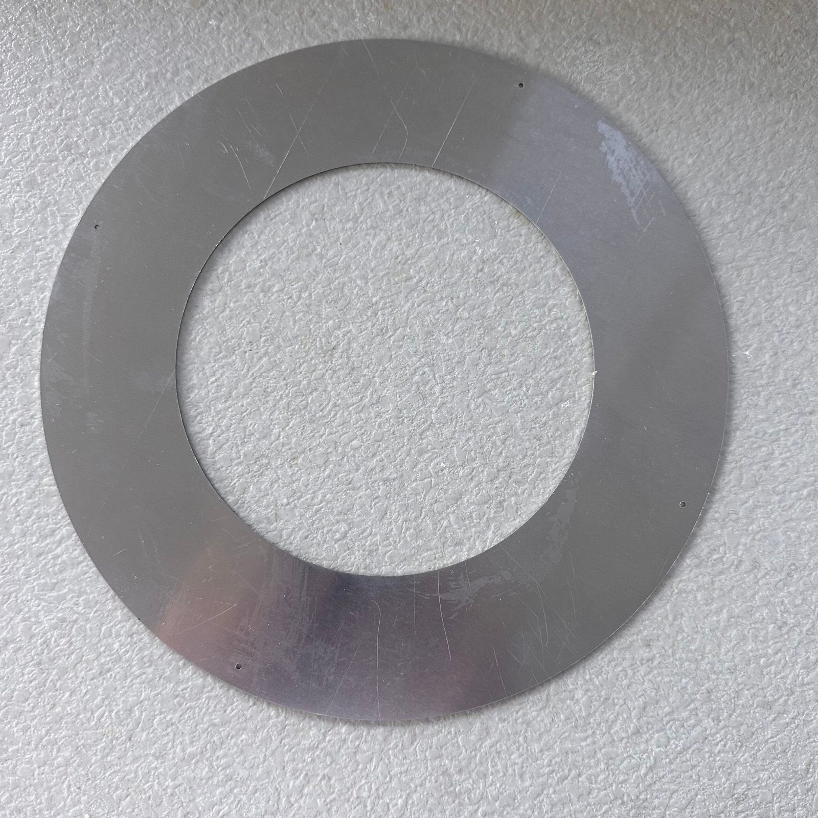 GOLD Clock Dial Chapter Ring – 8.3″ (206 mm) Aluminium – Black Roman Numerals - Image 3