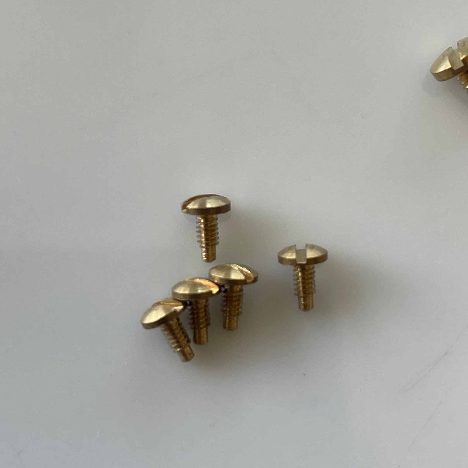 Hard-to-Find Assortment of 50 Brass Screws for Mechanical Clock Movements - Image 8