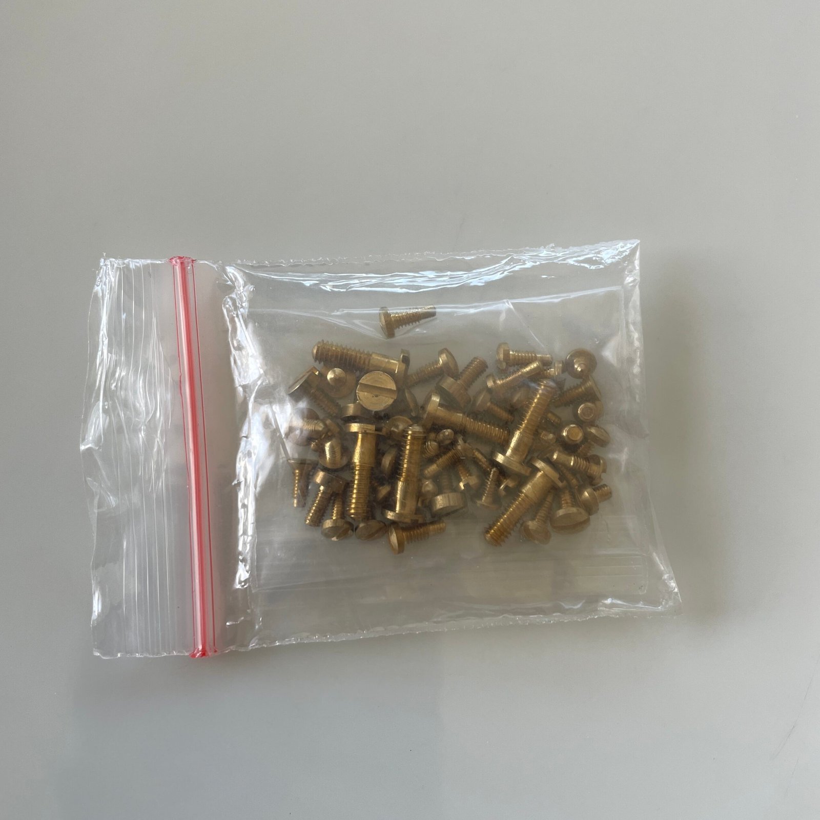 Hard-to-Find Assortment of 50 Brass Screws for Mechanical Clock Movements - Image 11