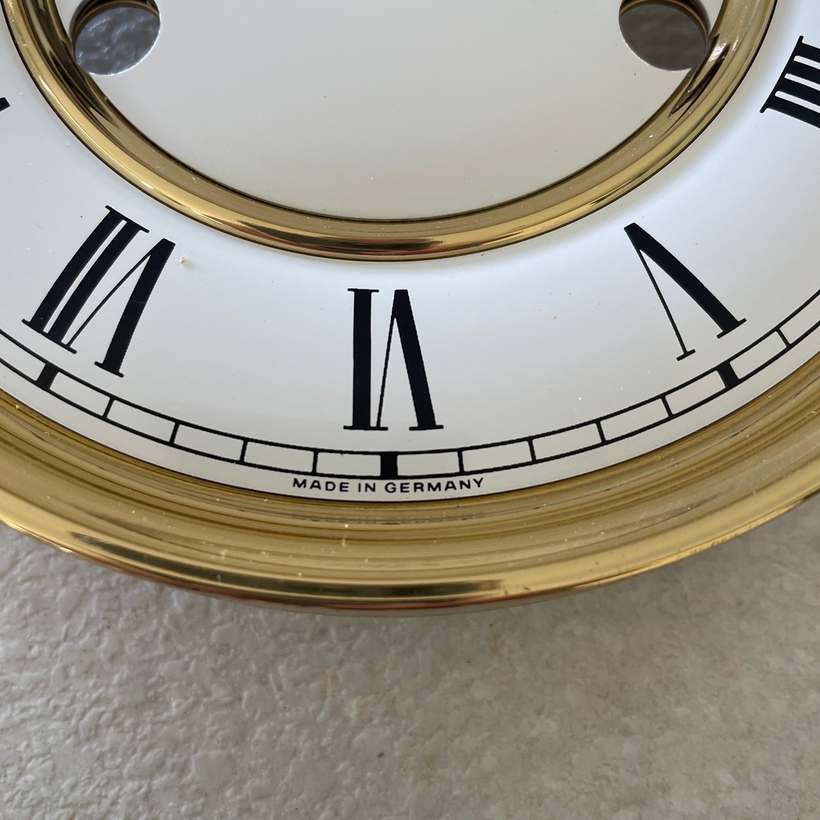 Dial for Hermle 141 Series Movement – Ø152 mm / 6" – New Old Stock - Image 3