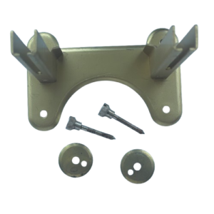 German-Made Clock Movement Mounting Bracket Set, 75mm